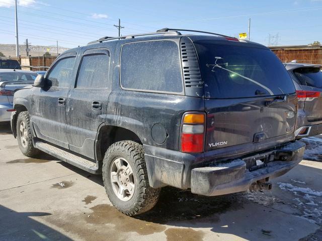 1GKEK63U36J158731 - 2006 GMC YUKON DENA BLACK photo 3