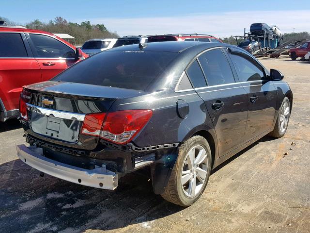 1G1P75SZ8E7464857 - 2014 CHEVROLET CRUZE BLACK photo 4