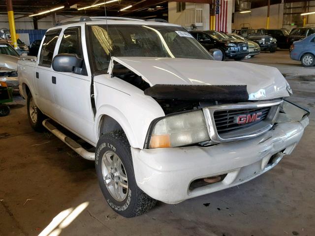 1GTDT13X54K124699 - 2004 GMC SONOMA WHITE photo 1