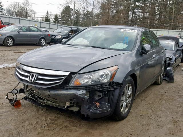 1HGCP2F41CA082884 - 2012 HONDA ACCORD LXP GRAY photo 2