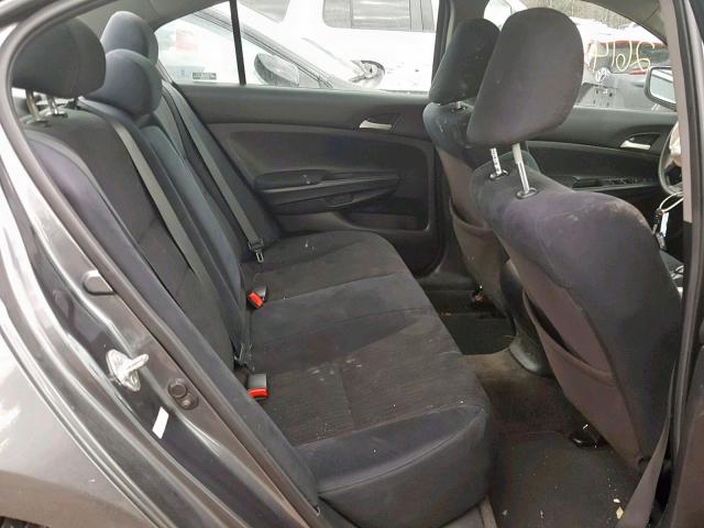 1HGCP2F41CA082884 - 2012 HONDA ACCORD LXP GRAY photo 6