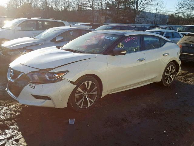 1N4AA6APXHC426519 - 2017 NISSAN MAXIMA 3.5 WHITE photo 2