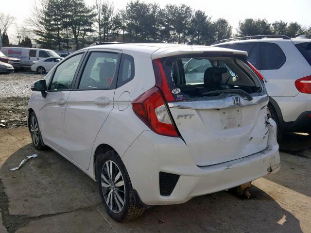 3HGGK5H89GM703153 - 2016 HONDA FIT EX WHITE photo 3