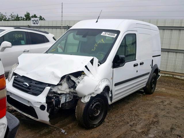 NM0LS7DN2DT150568 - 2013 FORD TRANSIT CO WHITE photo 2