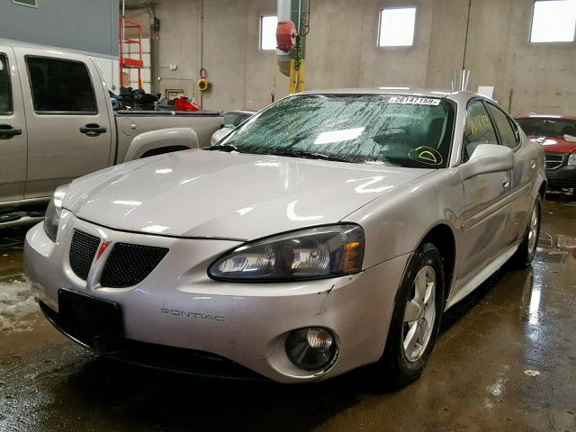 2G2WP552781108925 - 2008 PONTIAC GRAND PRIX GRAY photo 2