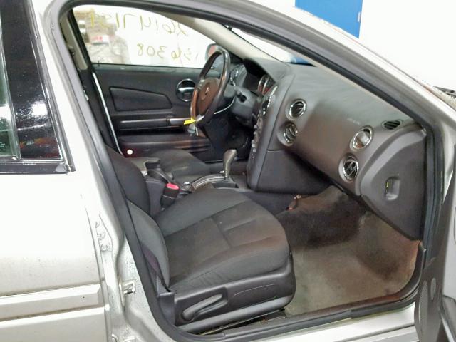 2G2WP552781108925 - 2008 PONTIAC GRAND PRIX GRAY photo 5