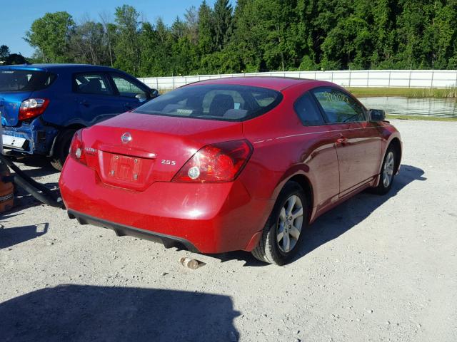 1N4AL24E68C163619 - 2008 NISSAN ALTIMA 2.5 RED photo 4