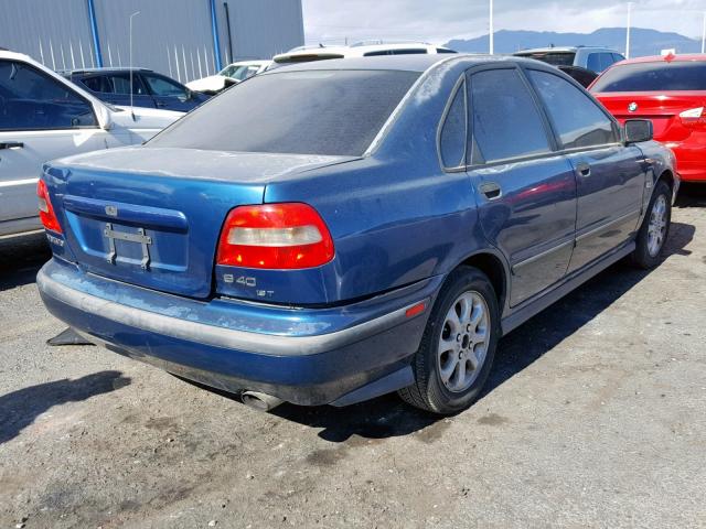 YV1VS2554YF525355 - 2000 VOLVO S40 BLUE photo 4