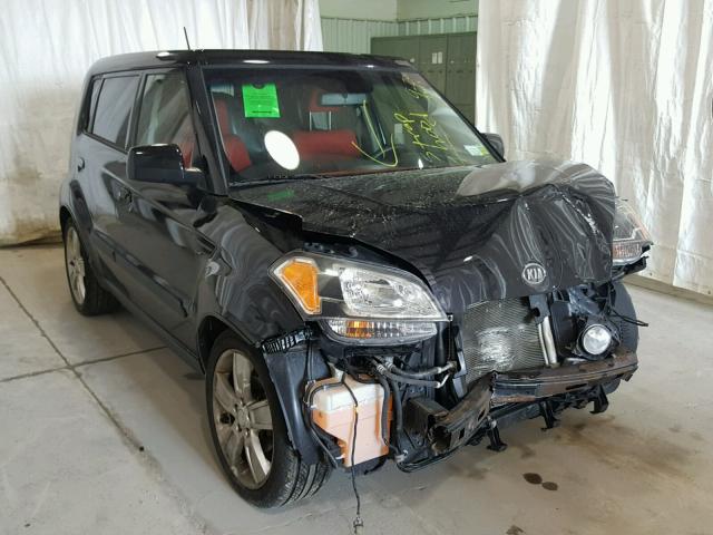 KNDJT2A24A7050612 - 2010 KIA SOUL BLACK photo 1