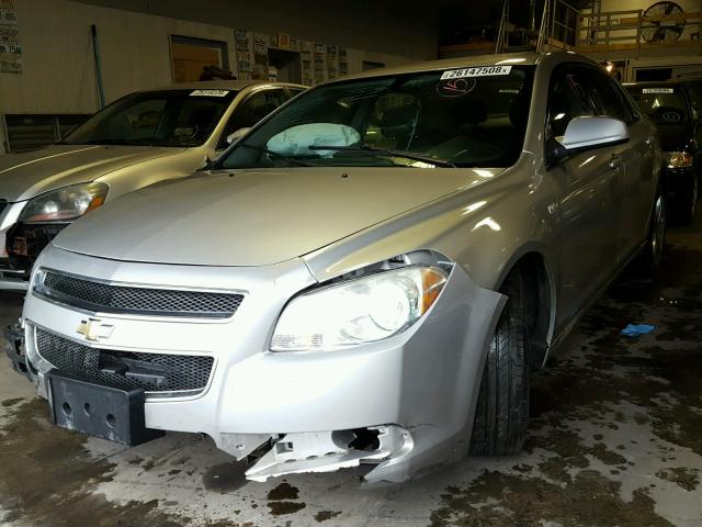 1G1ZH57B08F211835 - 2008 CHEVROLET MALIBU 1LT ვერცხლისფერი ფოტო 2