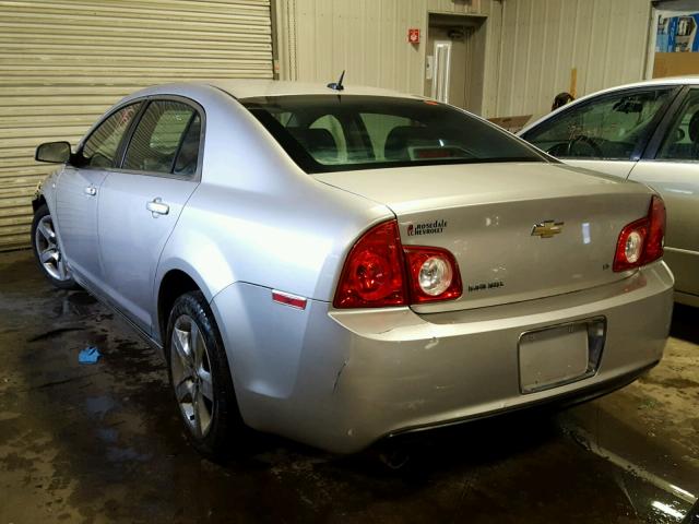 1G1ZH57B08F211835 - 2008 CHEVROLET MALIBU 1LT ვერცხლისფერი ფოტო 3