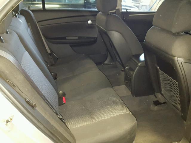 1G1ZH57B08F211835 - 2008 CHEVROLET MALIBU 1LT ვერცხლისფერი ფოტო 6