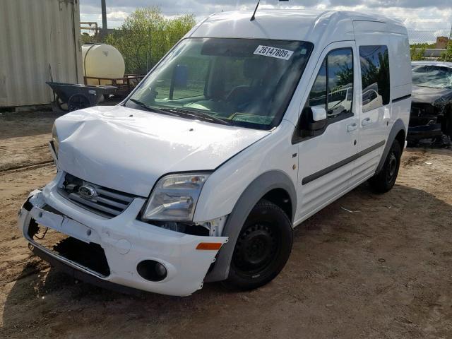 NM0KS9BN9DT155678 - 2013 FORD TRANSIT CO WHITE photo 2