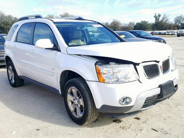 2CKDL63F276225493 - 2007 PONTIAC TORRENT WHITE photo 1