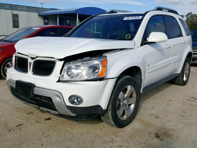 2CKDL63F276225493 - 2007 PONTIAC TORRENT WHITE photo 2