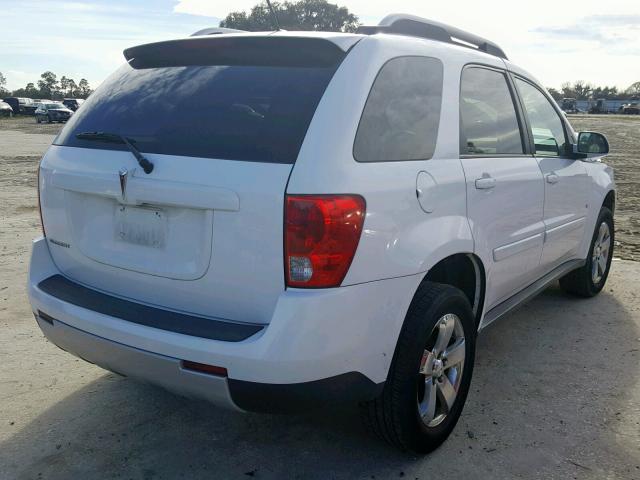 2CKDL63F276225493 - 2007 PONTIAC TORRENT WHITE photo 4