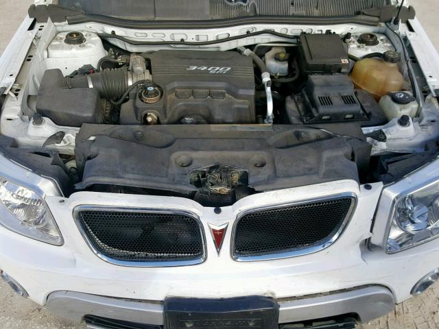 2CKDL63F276225493 - 2007 PONTIAC TORRENT WHITE photo 7