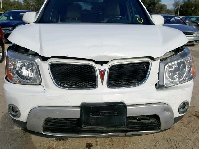 2CKDL63F276225493 - 2007 PONTIAC TORRENT WHITE photo 9