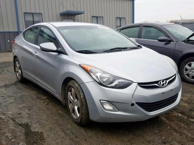 5NPDH4AE5DH155745 - 2013 HYUNDAI ELANTRA GL SILVER photo 1