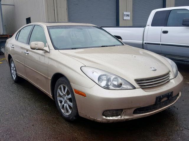 JTHBF30G030092204 - 2003 LEXUS ES 300 GOLD photo 1