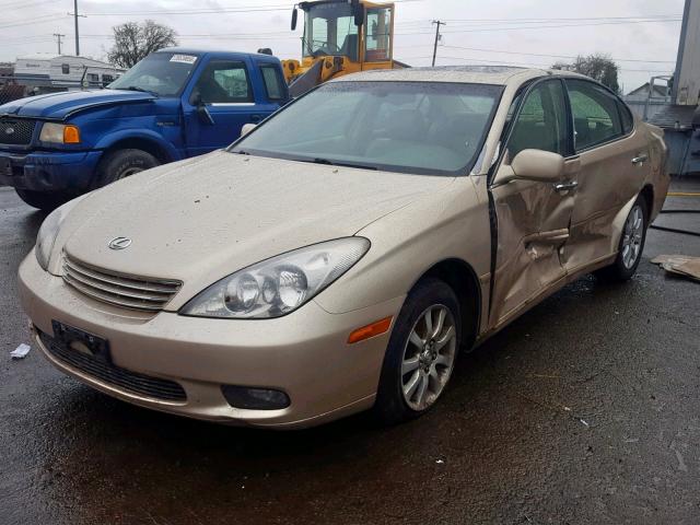 JTHBF30G030092204 - 2003 LEXUS ES 300 GOLD photo 2