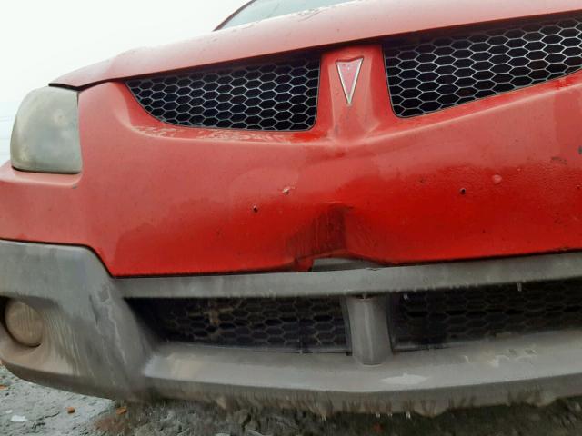 5Y2SL62893Z453720 - 2003 PONTIAC VIBE RED photo 9