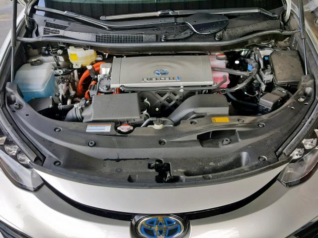 JTDBVRBD4HA002516 - 2017 TOYOTA MIRAI SILVER photo 7