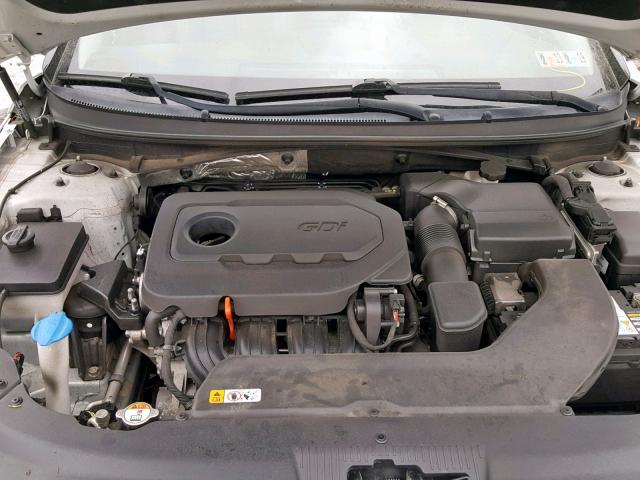 5NPE34AF2FH015070 - 2015 HYUNDAI SONATA SPO SILVER photo 7