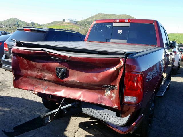 3C6UR5DL3HG634734 - 2017 RAM 2500 SLT MAROON photo 4