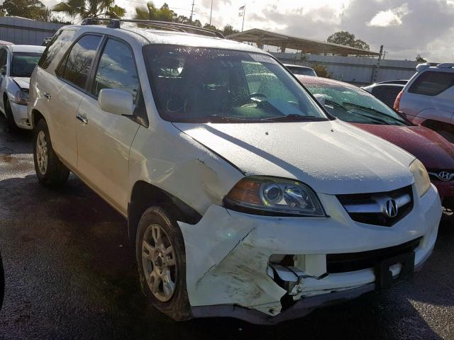 2HNYD18616H535648 - 2006 ACURA MDX TOURIN WHITE photo 1