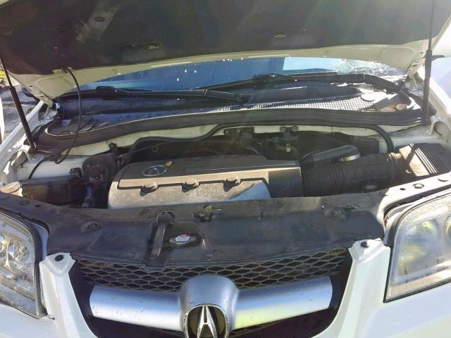 2HNYD18616H535648 - 2006 ACURA MDX TOURIN WHITE photo 7