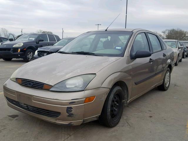 1FAFP33Z93W282017 - 2003 FORD FOCUS LX GOLD photo 2