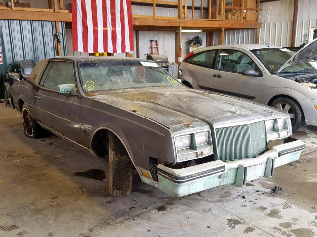 4Z57RAE421735 - 1980 BUICK RIVERA GRAY photo 1