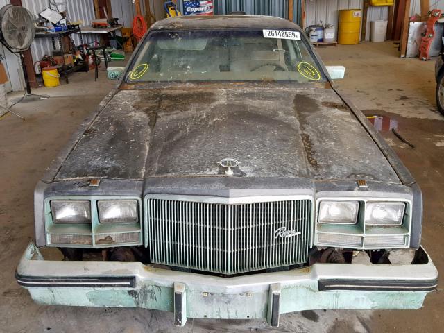 4Z57RAE421735 - 1980 BUICK RIVERA GRAY photo 10