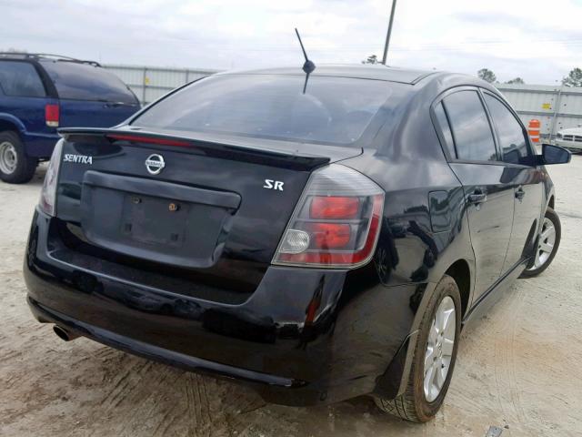 3N1AB6APXAL685290 - 2010 NISSAN SENTRA 2.0 BLACK photo 4