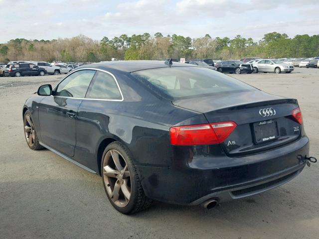 WAUDK78T79A011746 - 2009 AUDI A5 QUATTRO BLACK photo 3