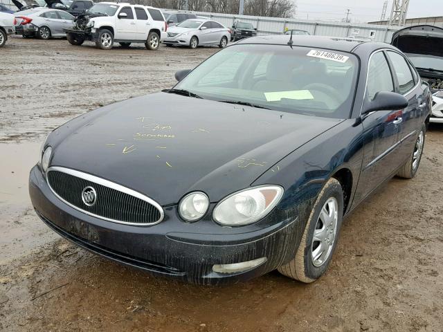 2G4WC532851207898 - 2005 BUICK LACROSSE C BLACK photo 2