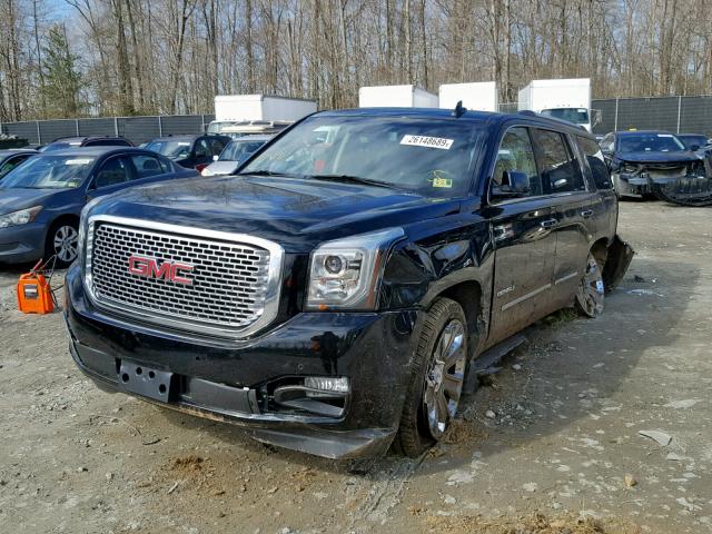 1GKS2CKJ0FR645329 - 2015 GMC YUKON DENA BLACK photo 2