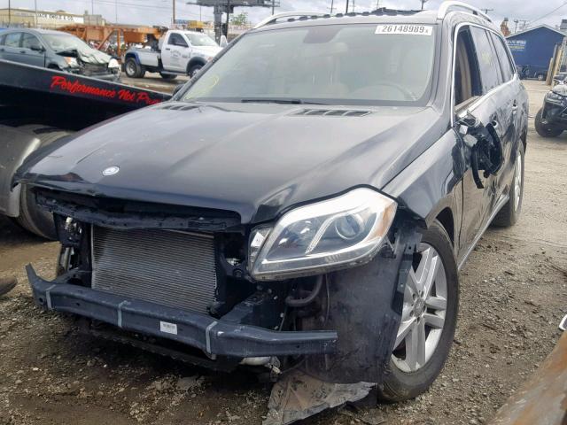 4JGDF7CE7DA111172 - 2013 MERCEDES-BENZ GL 450 4MA BLACK photo 2