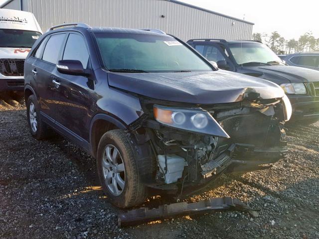 5XYKT3A11BG119424 - 2011 KIA SORENTO BA MAROON photo 1