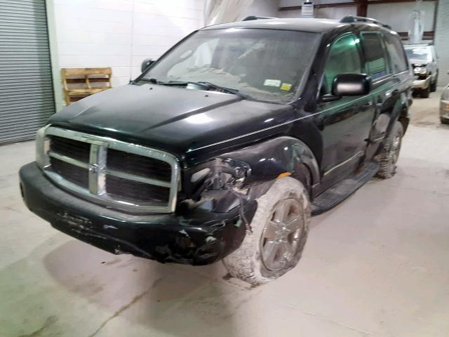 1D4HB58296F164467 - 2006 DODGE DURANGO LI BLACK photo 2