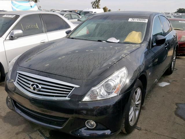 JN1CV6AR2FM651147 - 2015 INFINITI Q40 BLACK photo 2