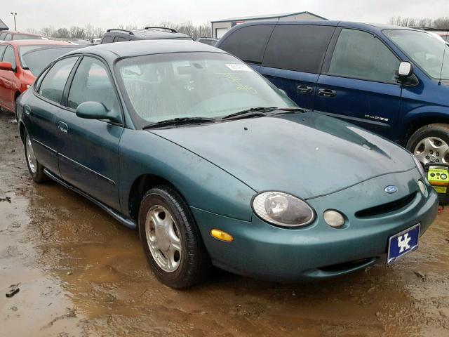 1FALP52UXVA110339 - 1997 FORD TAURUS GL GREEN photo 1