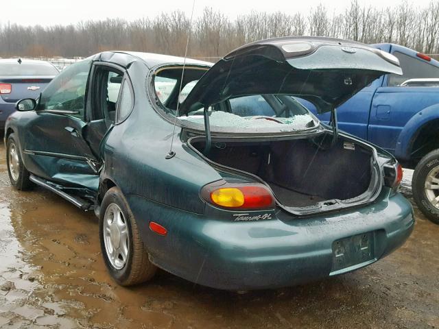 1FALP52UXVA110339 - 1997 FORD TAURUS GL GREEN photo 3