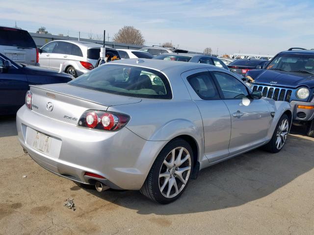 JM1FE172190401921 - 2009 MAZDA RX8 SILVER photo 4