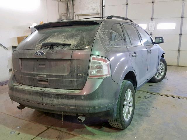 2FMDK3JC4ABB16156 - 2010 FORD EDGE SEL CHARCOAL photo 4