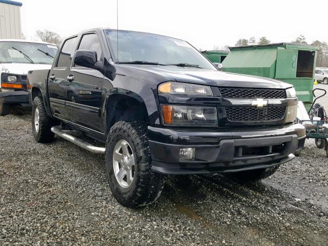 1GCDSCFE5C8158176 - 2012 CHEVROLET COLORADO L BLACK photo 1