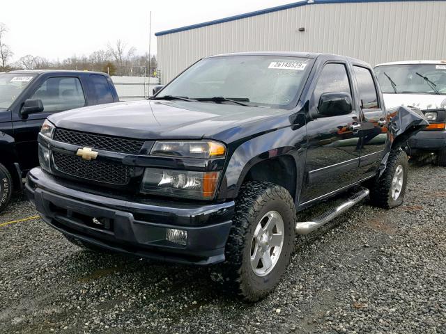 1GCDSCFE5C8158176 - 2012 CHEVROLET COLORADO L BLACK photo 2