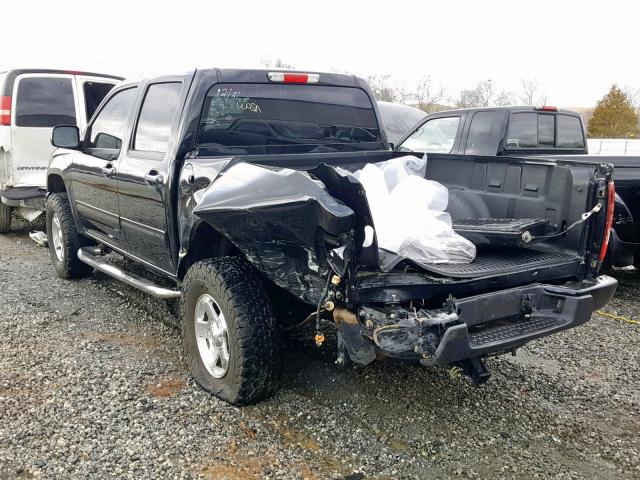 1GCDSCFE5C8158176 - 2012 CHEVROLET COLORADO L BLACK photo 3