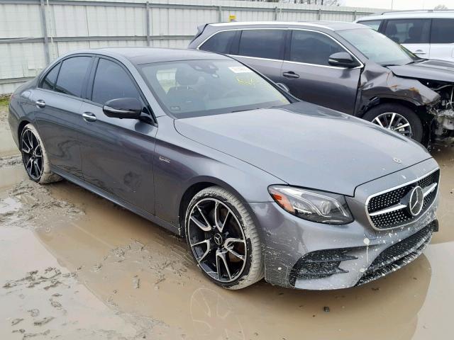 WDDZF6EB4JA394834 - 2018 MERCEDES-BENZ E 43 4MATI GRAY photo 1